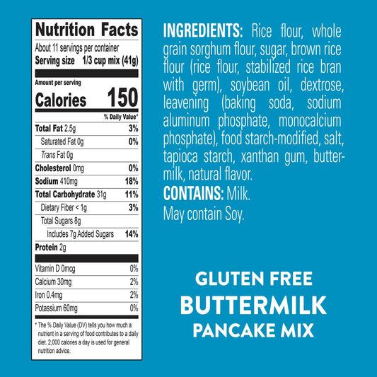미국직구 Krusteaz Gluten Free 473ml / Krusteaz Gluten Free Buttermilk Pancake Mix, 473ml, 3 pk 2