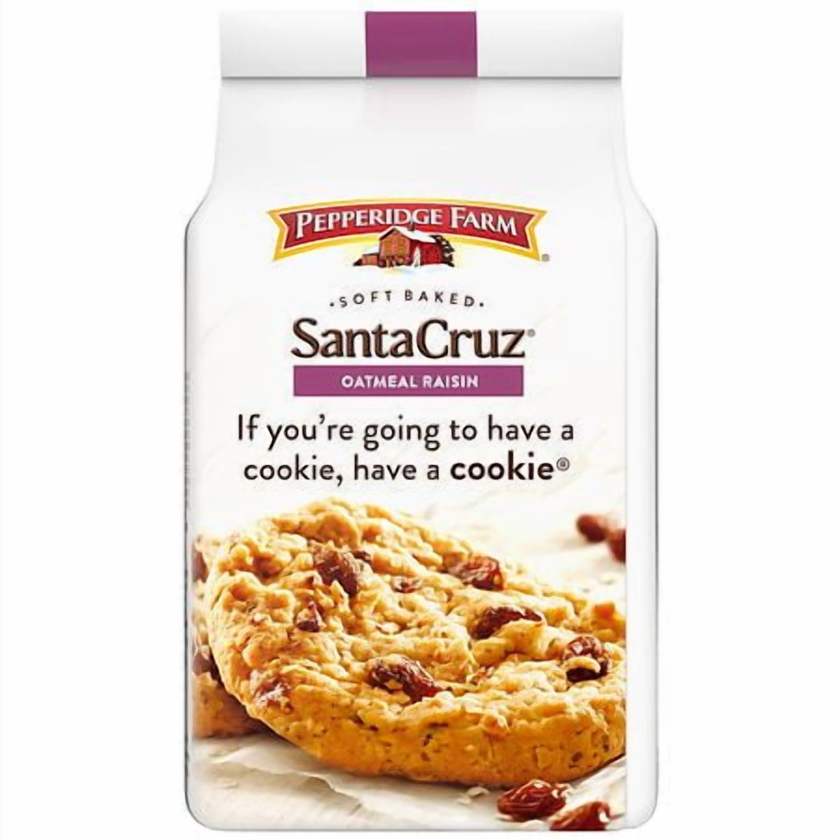 미국직구 Pepperidge Farm 과자 2팩 / Pepperidge Farm Cookies Soft Baked Oatmeal Raisin Santa Cruz, 4