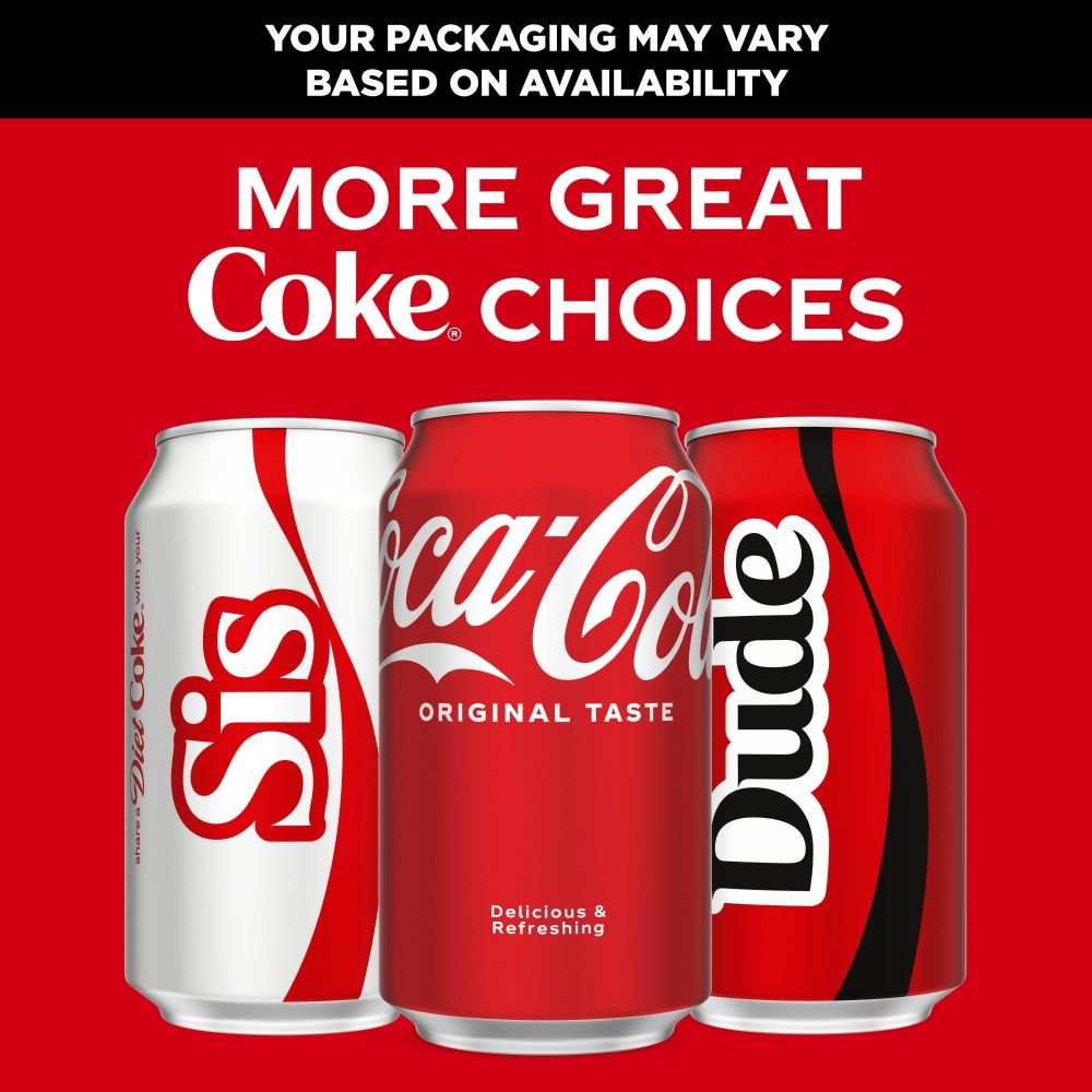 미국직구 Coca-Cola 355ml 2팩 / Coca-Cola Classic Soda Cans 12 pk / 355ml - Pack of 2 x2 Bundle 5