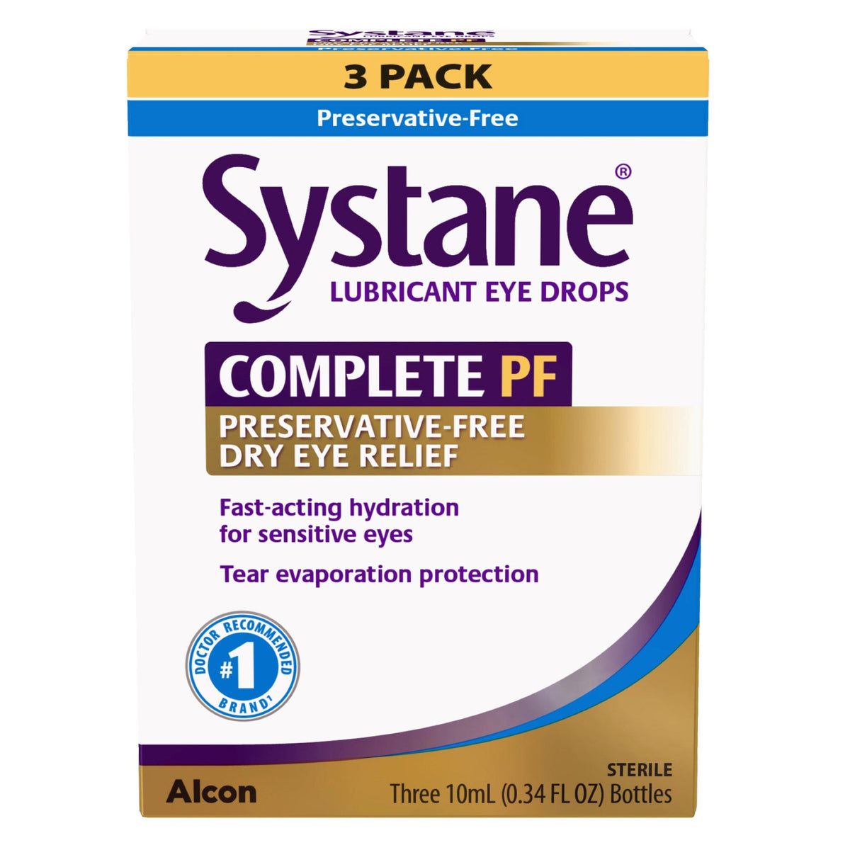 미국직구 Systane Complete Preservative 30ml / Systane Complete Preservative Free Lubricant Dro 3