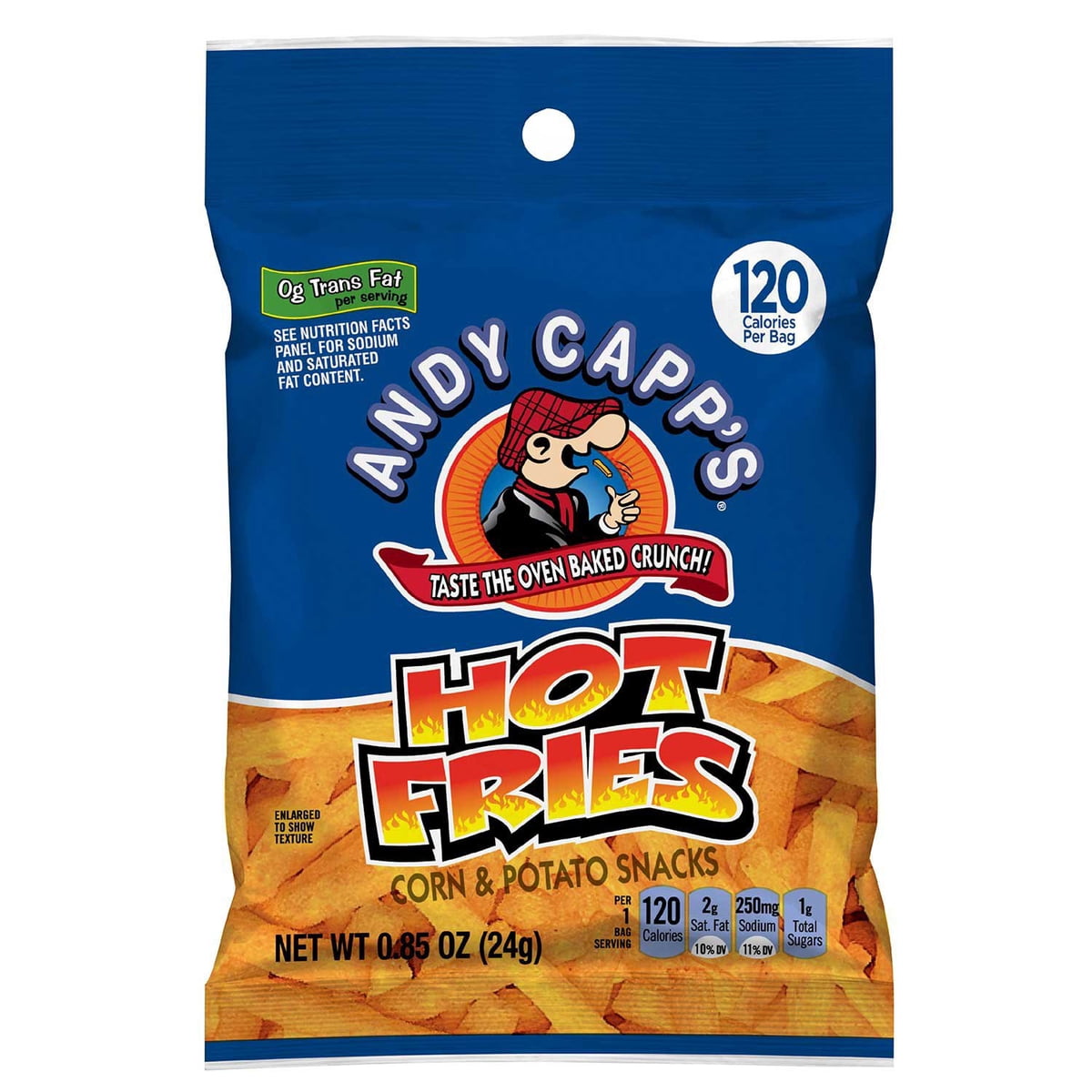 미국직구 Andy Capp's Hot 24g 48팩 / Andy Capp's Hot Fries, Corn & Potato Snacks, 24g, 48 ct. 6