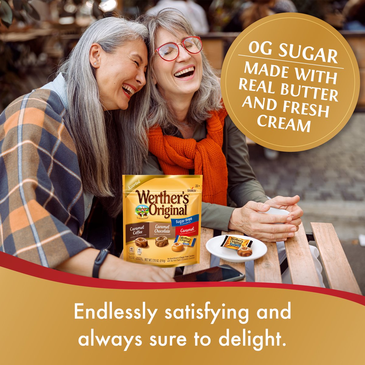 미국직구 Werthers 캔디 218g / Werthers Original Hard Sugar Free Assorted Flavors, Caramel Coffee 5
