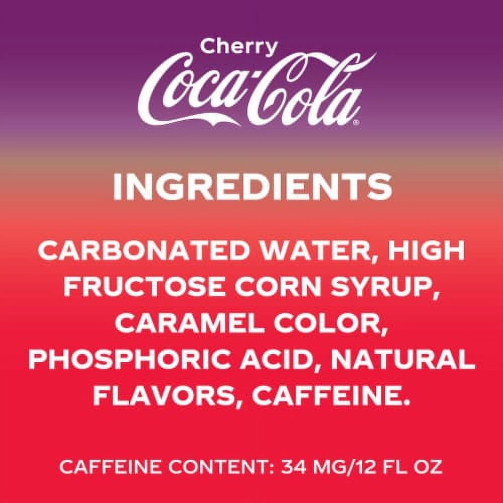 미국직구 Pack of 2팩 / Pack of 2 - Coca-Cola Cherry Soda Bottle 2 liter x2 Bundle 4