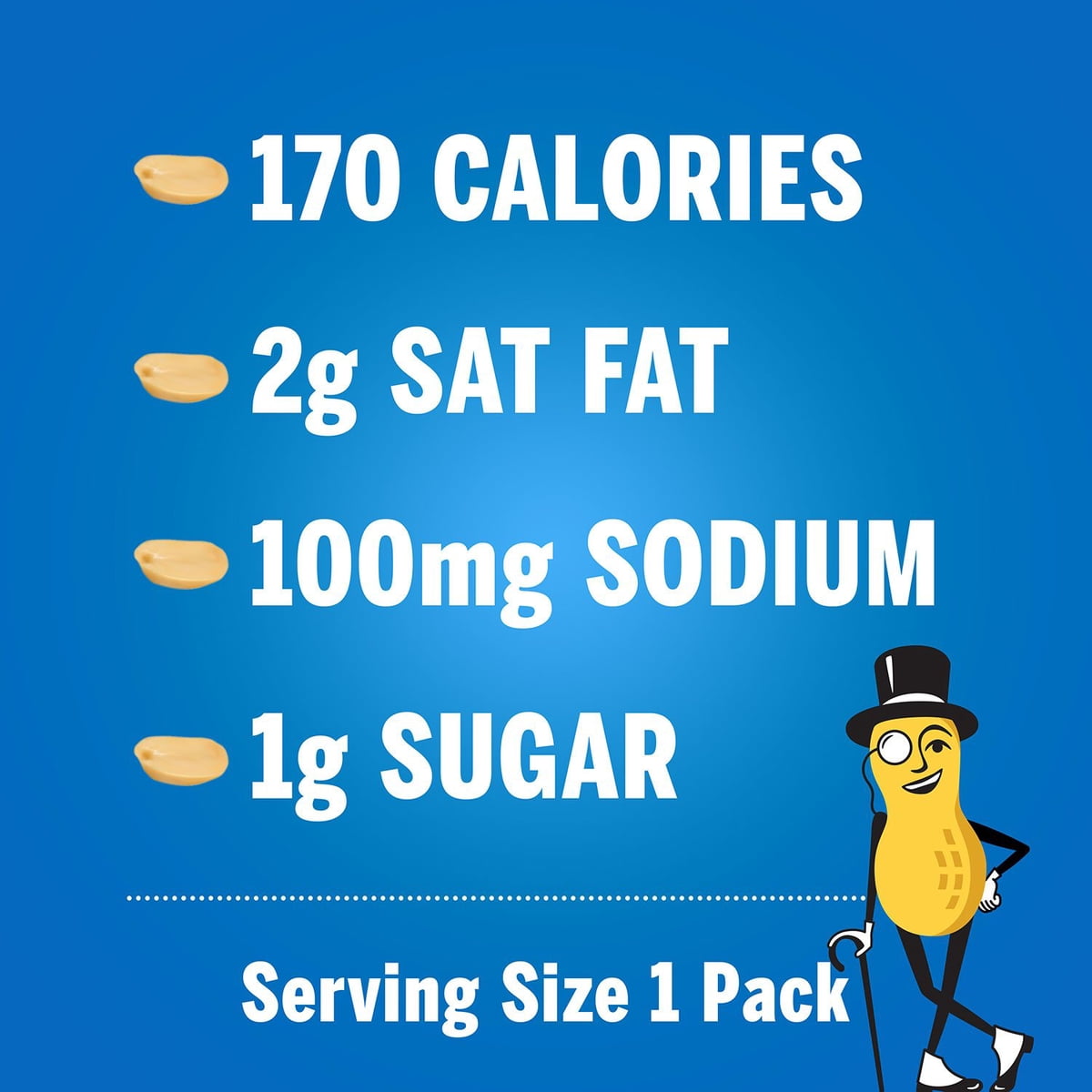 미국직구 Planters Salted Peanuts 견과 28g / Planters Salted Peanuts, Single-Serve Packs, 28g, 48 7