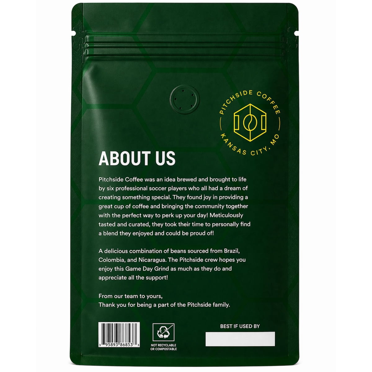 미국직구 Pitchside 커피 765g / Pitchside Coffee Game Day Grind Medium Roast Whole Bean Coffee Bl 3