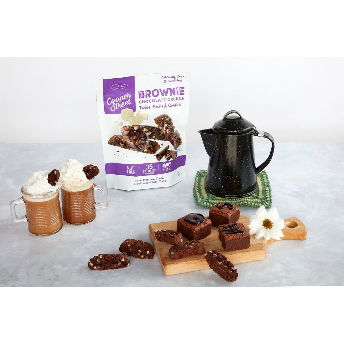미국직구 Cooper Street Mini 초콜릿 510g / Cooper Street Mini Twice-Baked Cookies, Brownie Chocola 6