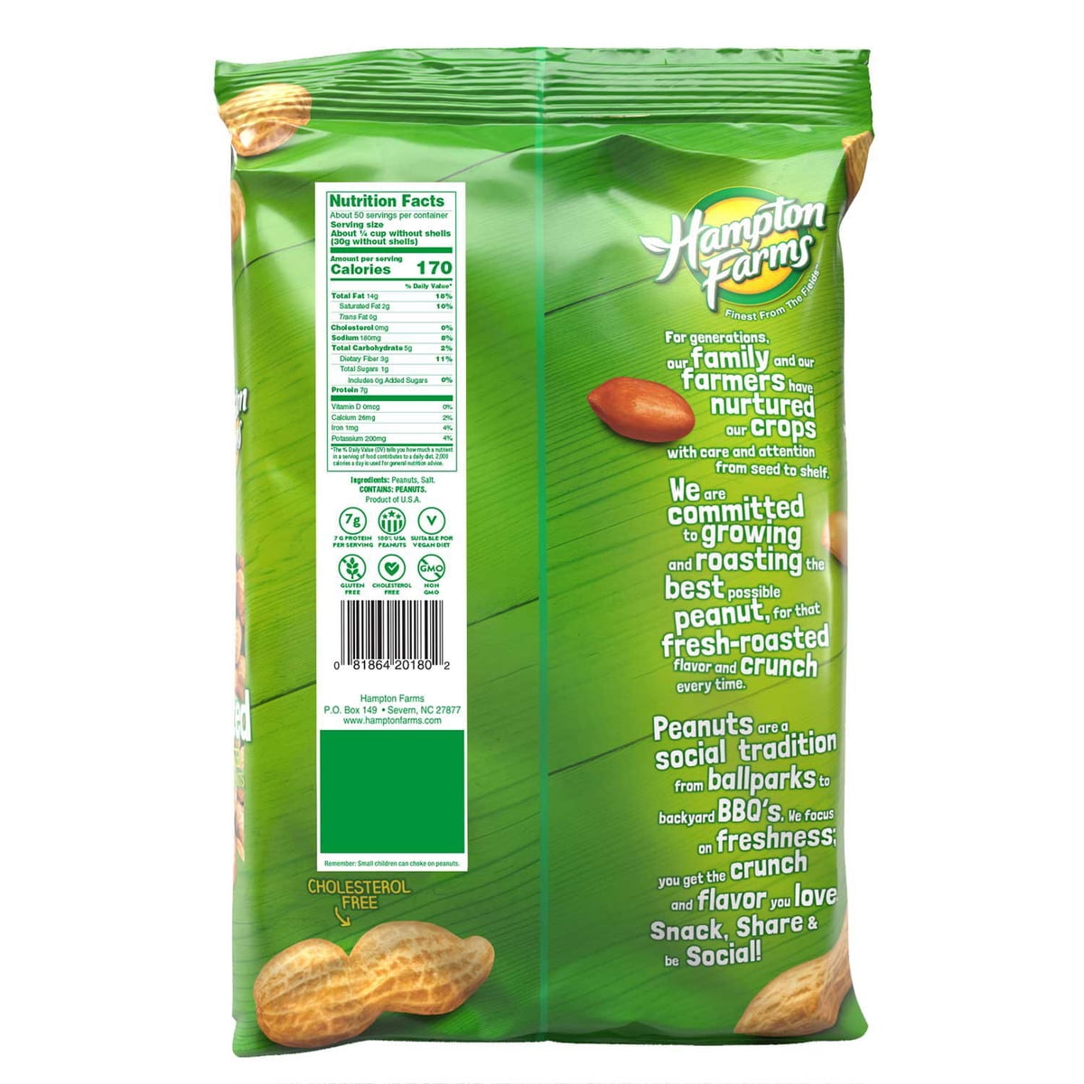 미국직구 Hampton Farms Salted 견과 / Hampton Farms Salted In-Shell Peanuts, 5 lbs. 2