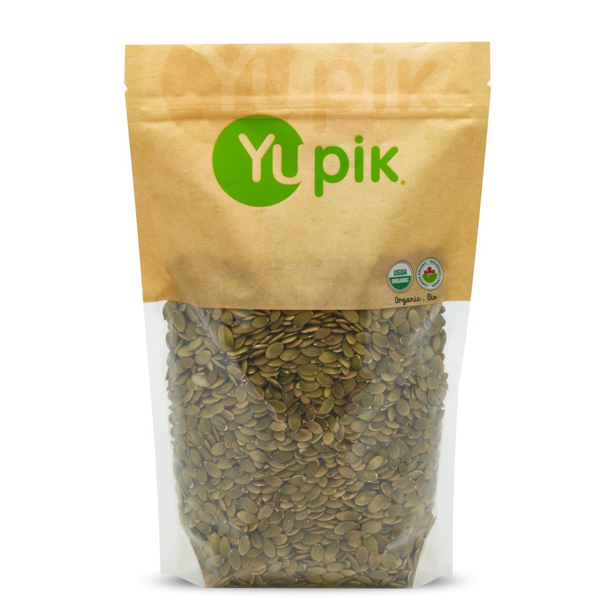 미국직구 3 Pack Yupik 57g 3팩 / 3 Pack | Yupik Raw Pumpkin Seeds, Shelled, 1 Bag, 2.2 lb, with 3