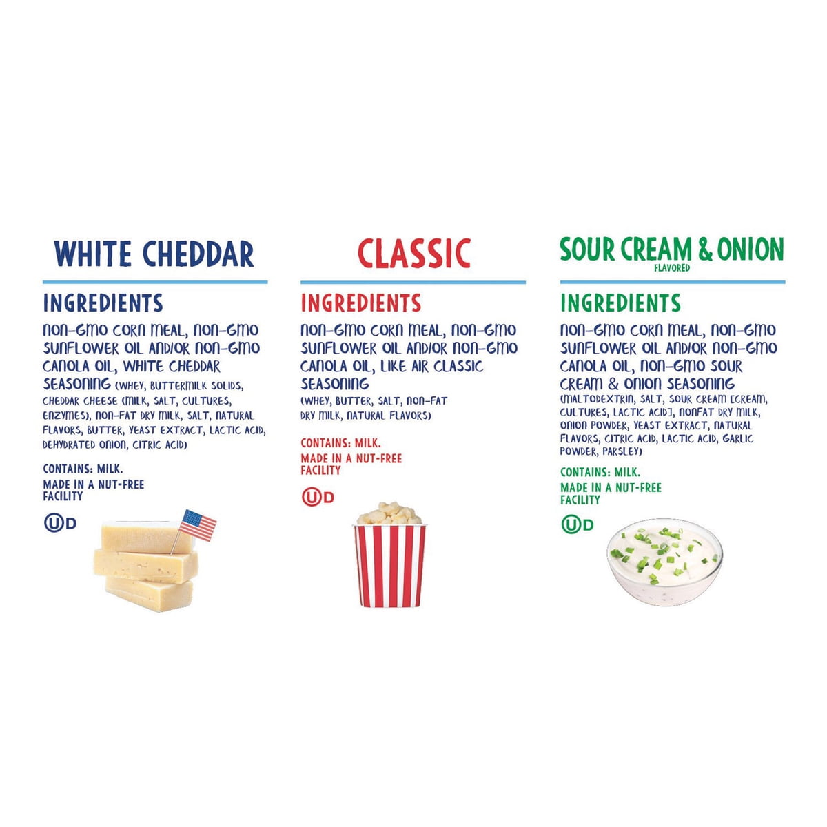 미국직구 Like Air Puffcorn 14g / Like Air Puffcorn Variety Pack, 14g, 30 pk. 4