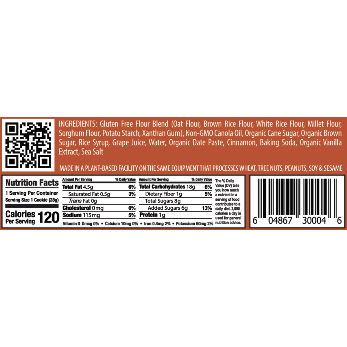 미국직구 Sun Flour Baking 과자 28g 24팩 / Sun Flour Baking Company Snickerdoodle Cookie, HOORAY! 3