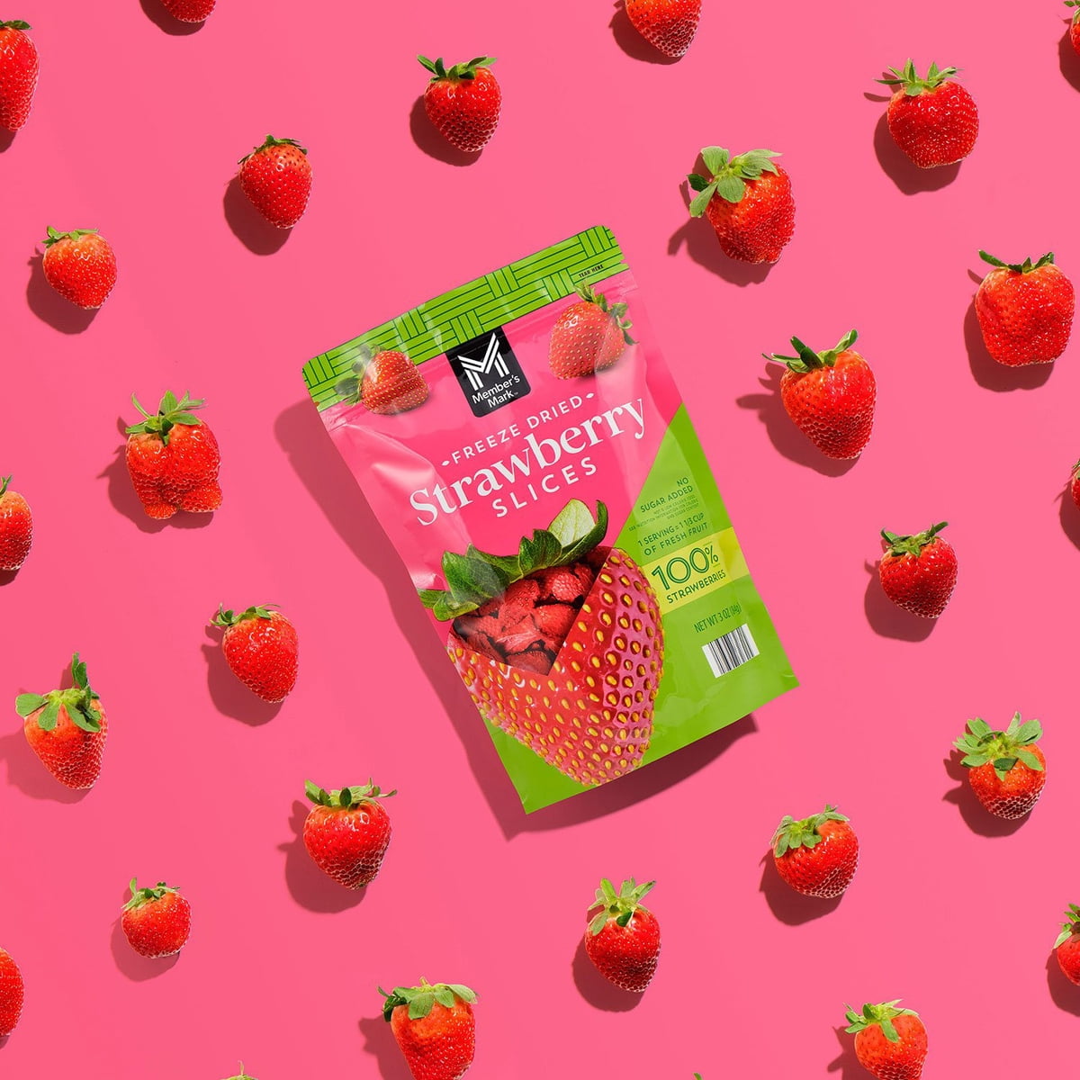 미국직구 멤버스마크 85g / Member's Mark Freeze Dried Strawberry Slices, 85g 7