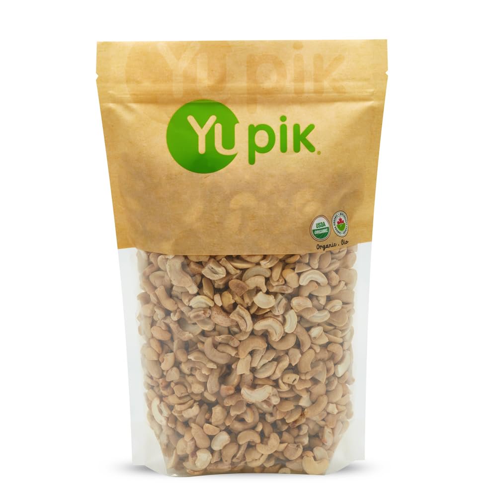 미국직구 3 Pack Yupik 견과 57g 3팩 / 3 Pack | Yupik Raw Cashew Pieces, 1 Bag, 2.2 lb, with Bybies 3