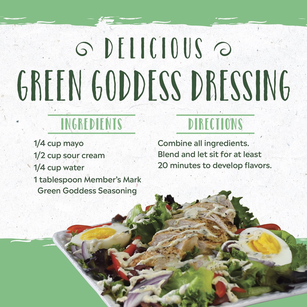 미국직구 Member s Mark 96g / Member’s Mark Green Goddess Seasoning, 96g 5