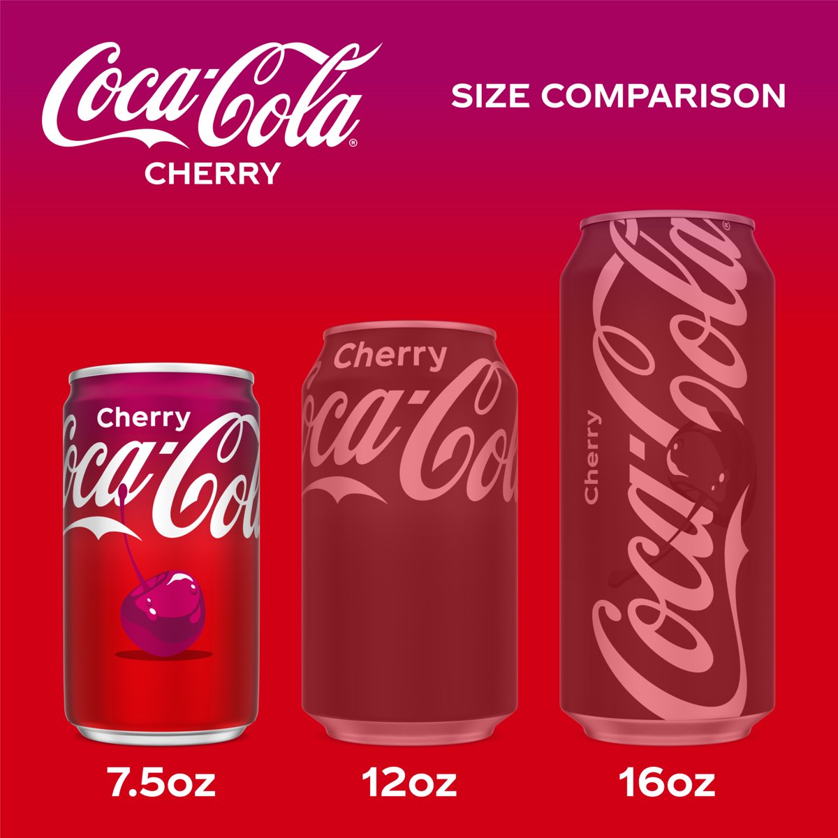 미국직구 Coca-Cola Cherry Soda 222ml 10팩 / Coca-Cola Cherry Soda Pop Fridge Pack Mini Cans, 22 5