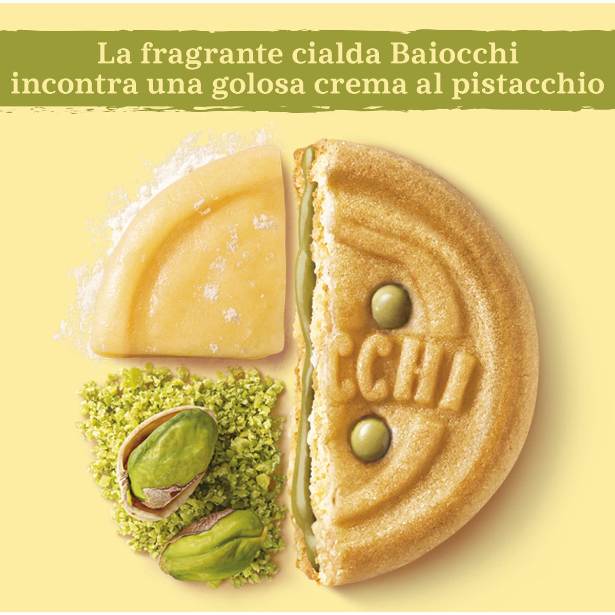 미국직구 3 Pack Mulino 과자 6g 3팩 / 3 Pack | Mulino Bianco Biscuits, Pistachio Cream Filled, 168 5