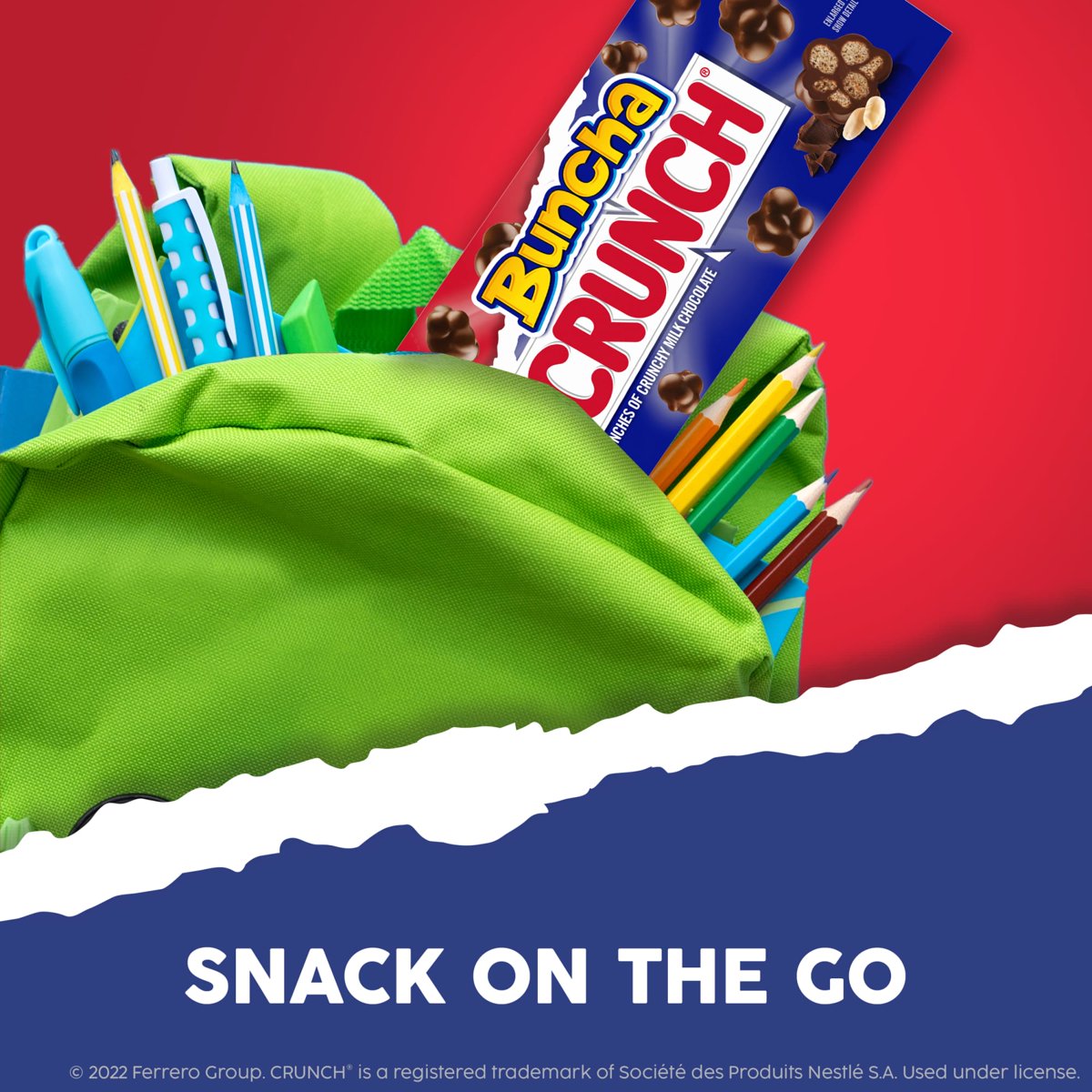 미국직구 Buncha CRUNCH 초콜릿 91g 2팩 / Buncha CRUNCH Candy, Pieces of Creamy Milk Chocolate with 5