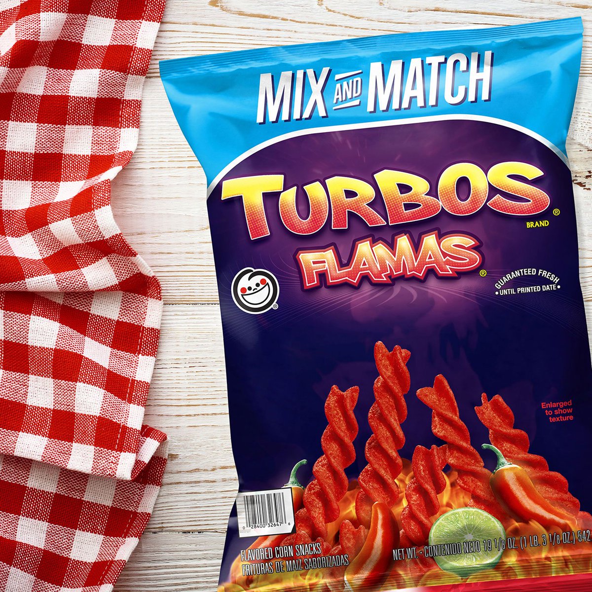 미국직구 Sabritas Turbos Flama 542g / Sabritas Turbos Flama Corn Snacks, 542g 4
