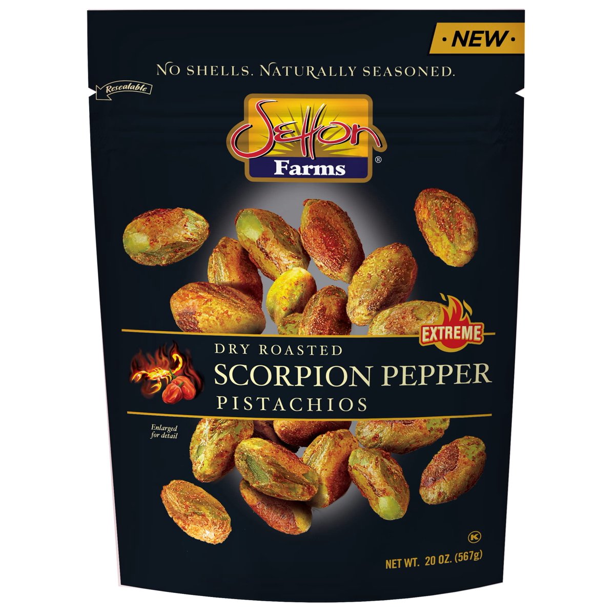미국직구 Setton Farms Scorpion 567g / Setton Farms Scorpion Pepper Dry Roasted Shelled Pistach 4