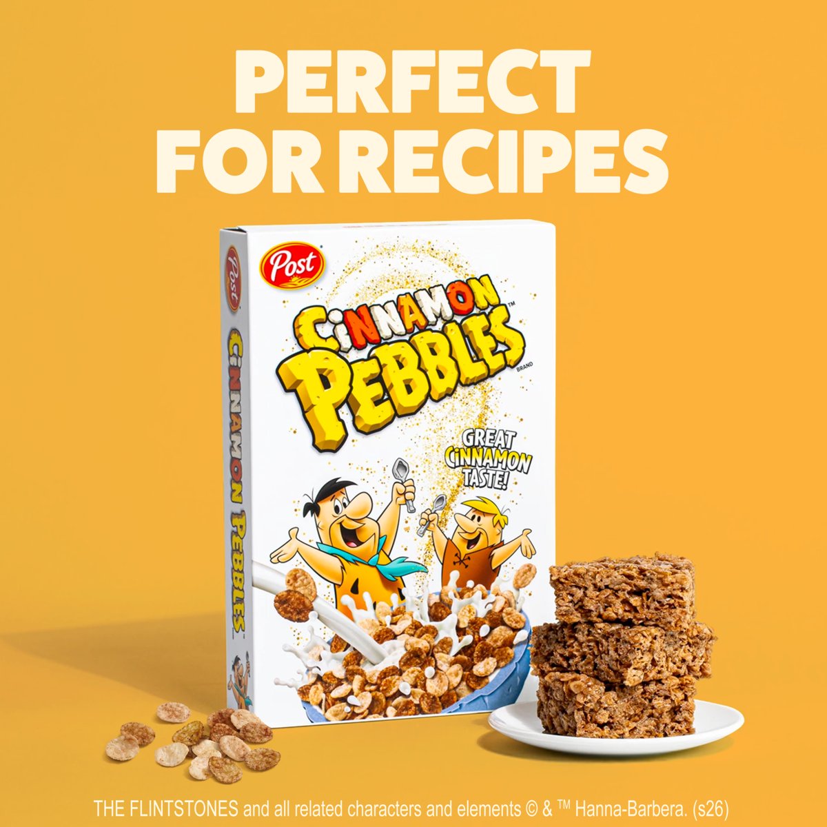 미국직구 Post Cinnamon PEBBLES 57g 2팩 / Post Cinnamon PEBBLES Breakfast Cereal, Gluten Free, O 5