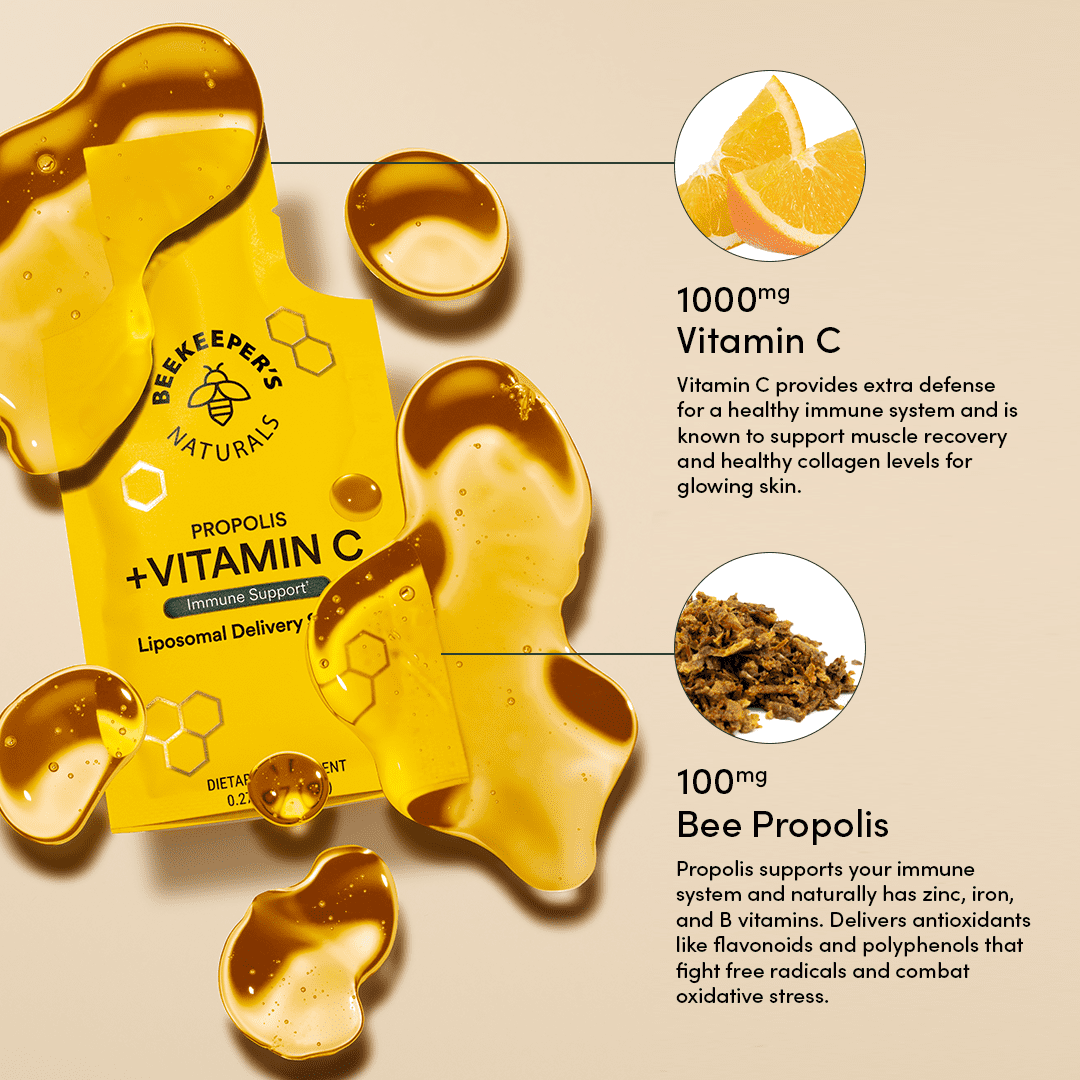 미국직구 Beekeeper's Naturals Propolis 비타민 x2 / Beekeeper's Naturals Propolis Liposomal Vitami 7