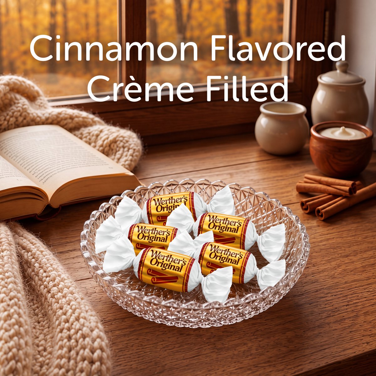 미국직구 Werther's 210g 2팩 / Werther's Original Limited Edition Fall Harvest Cinnamon Crème So 5
