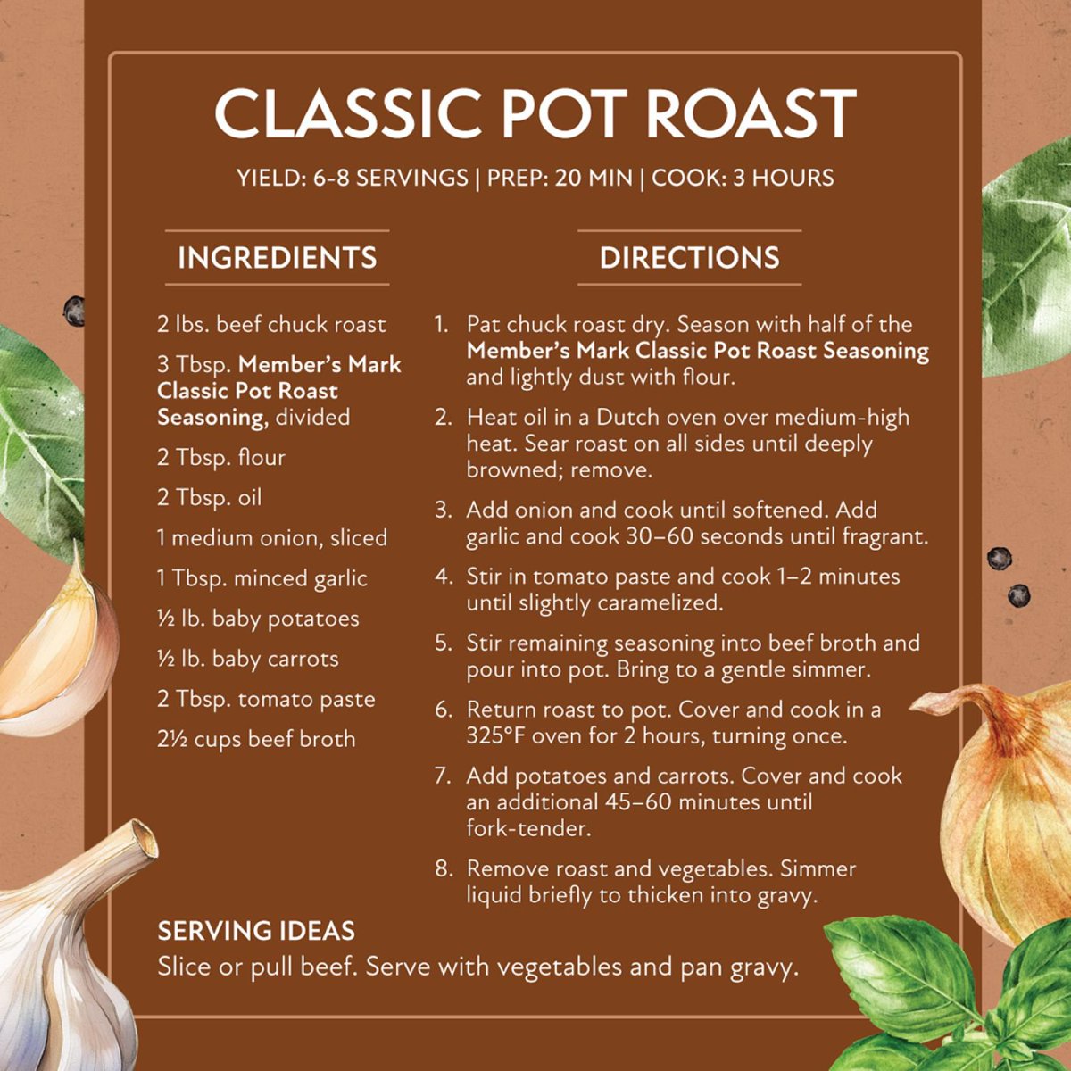 미국직구 멤버스마크 794g / Member's Mark Classic Pot Roast Seasoning, 794g 5