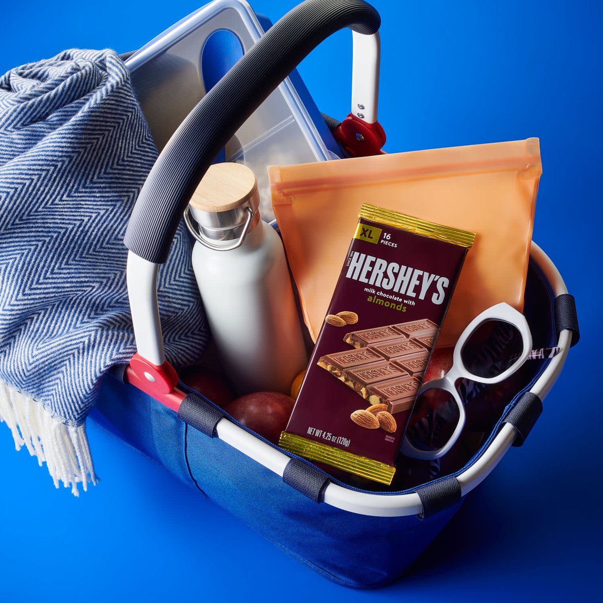 미국직구 Hershey's 초콜릿 120g 2팩 / Hershey's Milk Chocolate with Almonds XL Candy, Bar 120g, 16 5