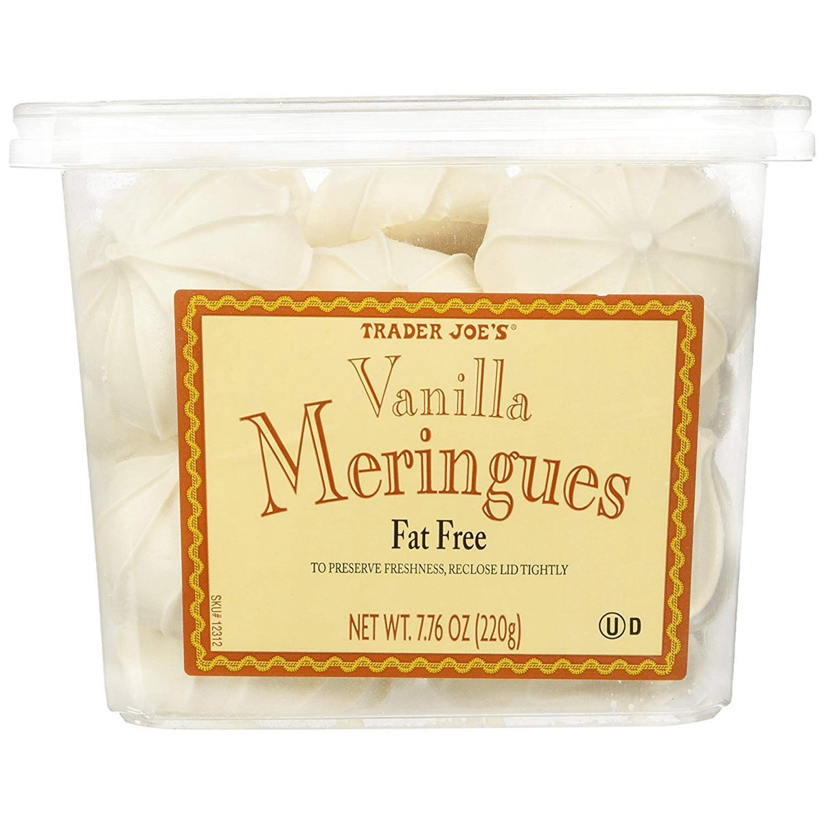 미국직구 트레이더조 과자 6g 2팩 / 3x | Trader Joes Vanilla Meringues Cookies - Pack Of 2 & 2x Lotus Bi 2