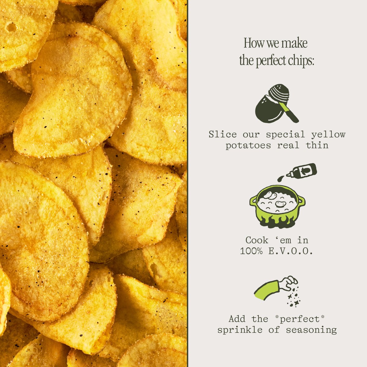 미국직구 Graza Zesty Caesar 156g / Graza Zesty Caesar Homestyle Potato Chips 156g Bag 5