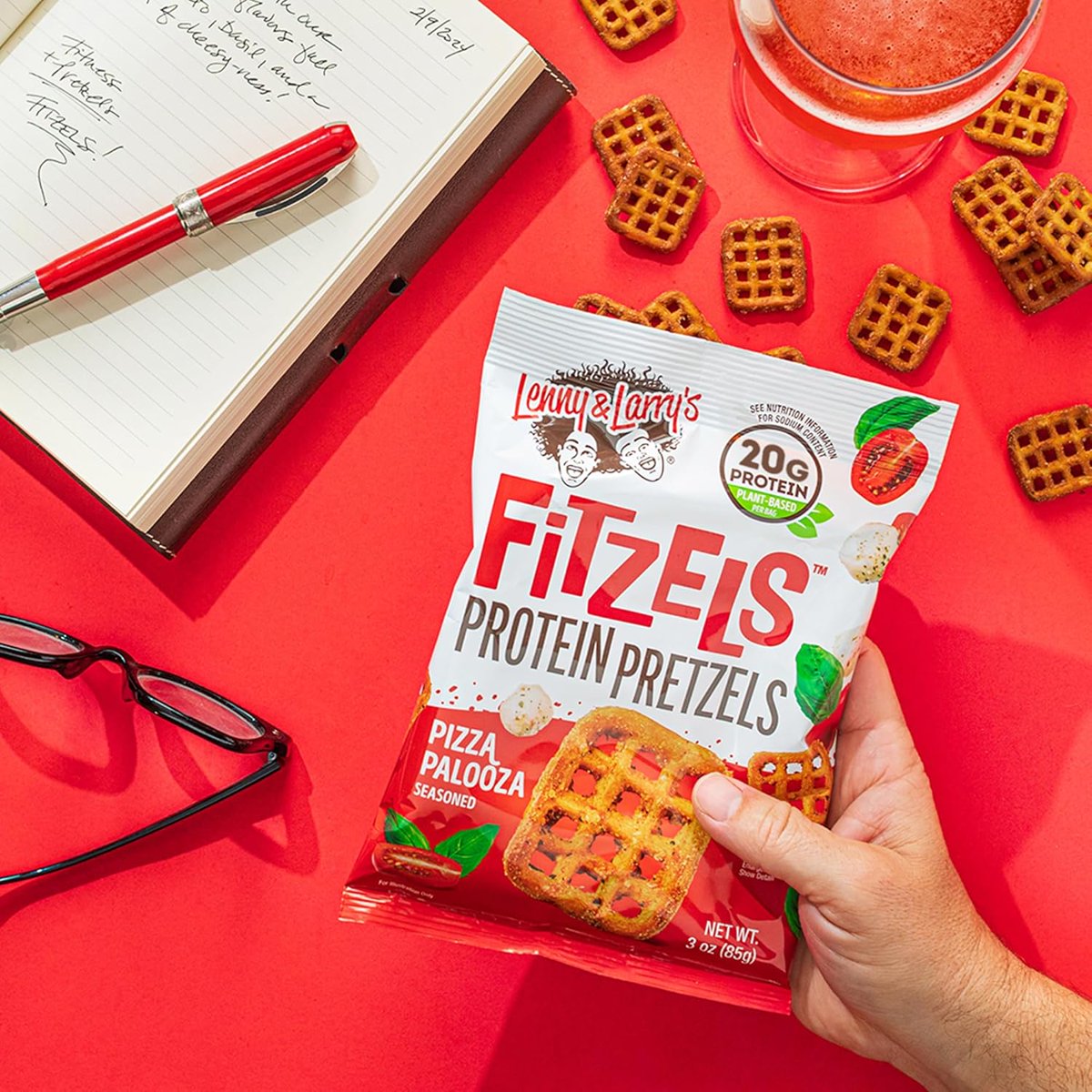 미국직구 85g 24팩 / (Pack Of 24) Lenny & Larrys Pretzel Pizza Palooza 85g 5