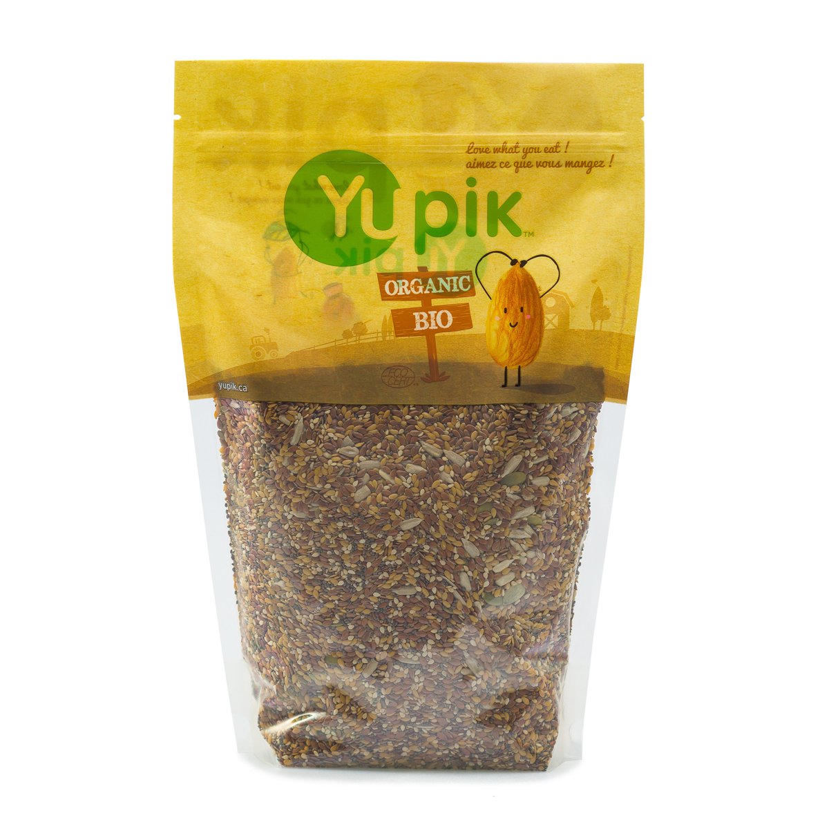 미국직구 2 Pack Yupik 57g 2팩 / 2 Pack | Yupik Super 6 Seeds Mix, 6 Bags x 2.2 lb Each, with By 4