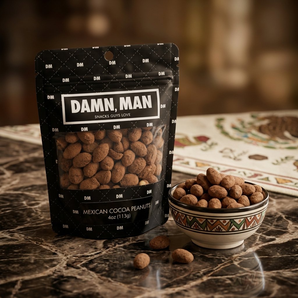 미국직구 Damn Man Mexican 견과 / Damn Man Mexican Cocoa Peanuts Snack Pack - Nut Gift Bo Father' 2