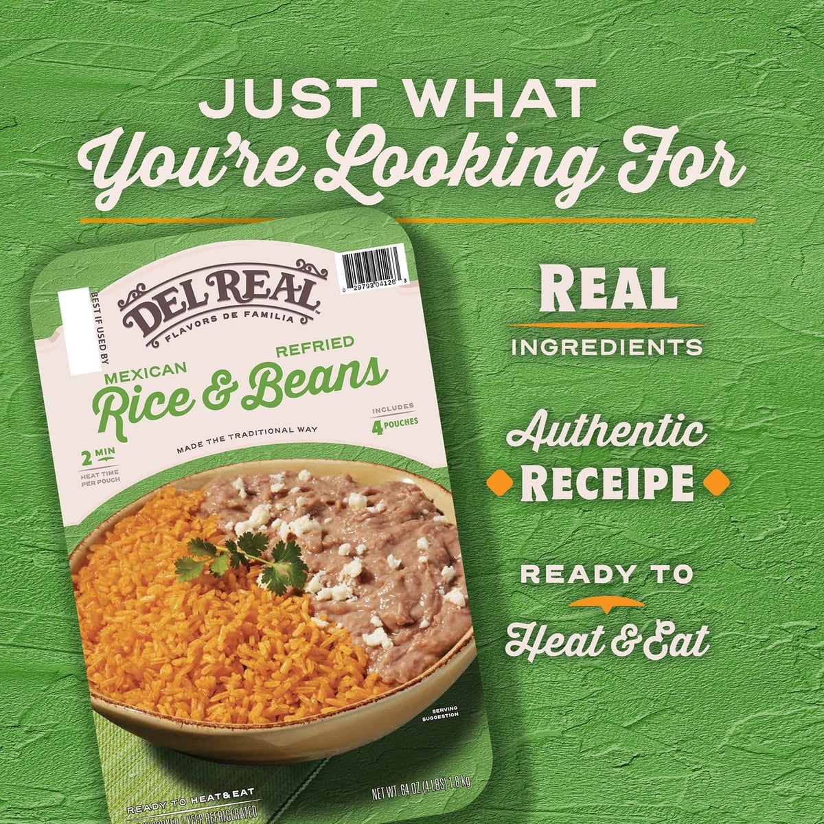 미국직구 Del Real Foods 1.8kg / Del Real Foods Slow Cooked Rice and Refried Beans, 1.8kg 7