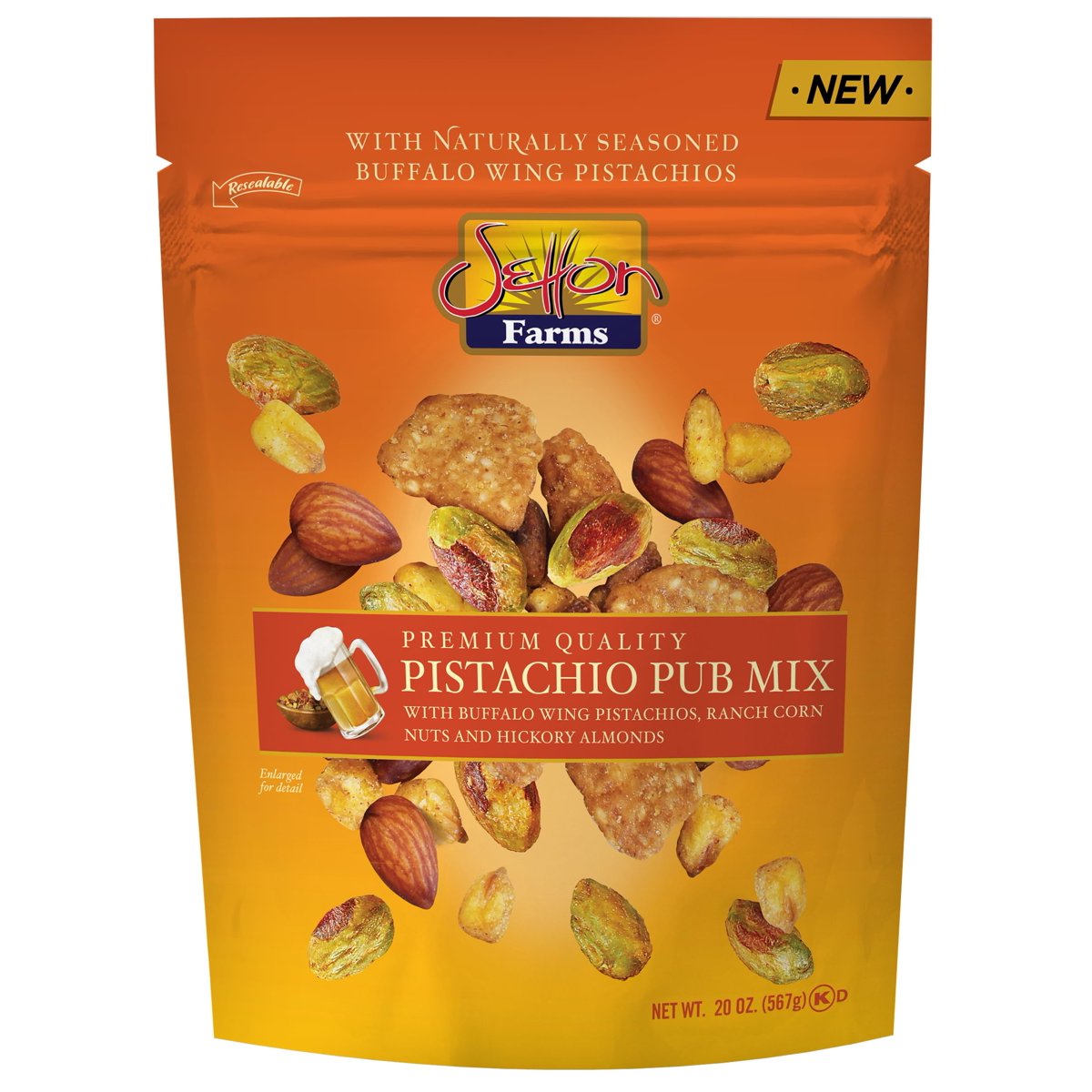 미국직구 Setton Farms Pistachio 567g / Setton Farms Pistachio Pub Mix, 1 Bag, 567g, with Bybie 4