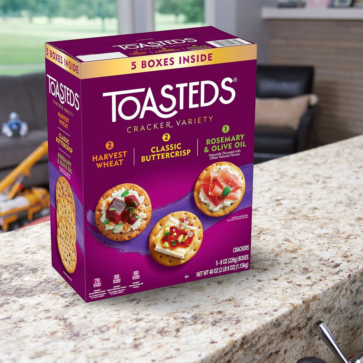 미국직구 Toasted 과자 1.1kg / Toasted Variety Pack Crackers, 1.1kg 7
