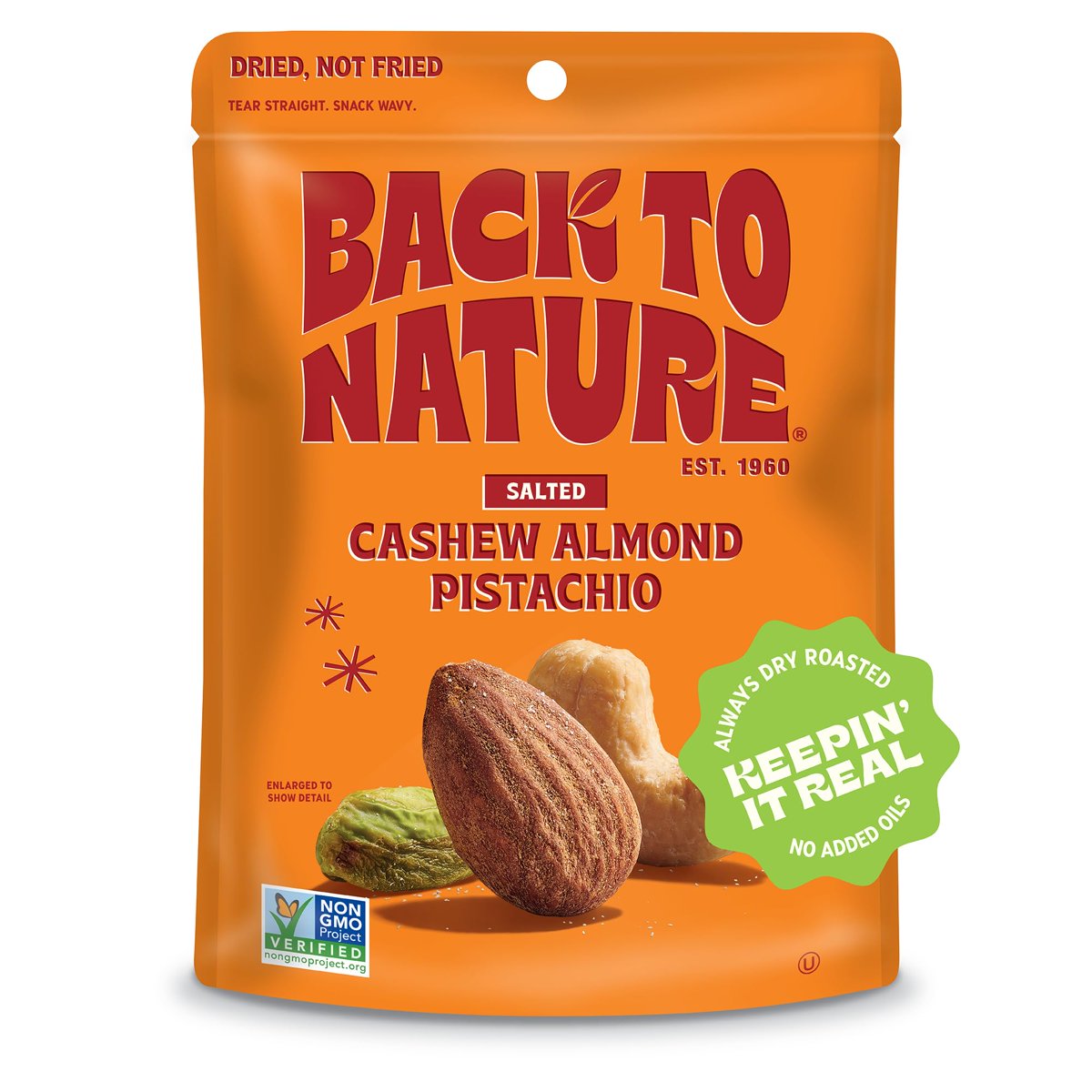 미국직구 3 Pack Back 견과 255g 3팩 / 3 Pack | Back to Nature Nut Mix, Cashew, Almond and Pistachi 4