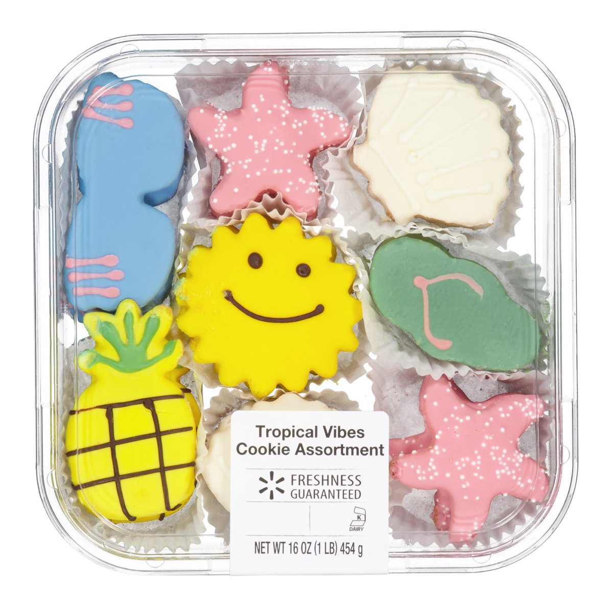 미국직구 Freshness Guaranteed Tropical 과자 454g / Freshness Guaranteed Tropical Vibes Cookie Assortment, 1