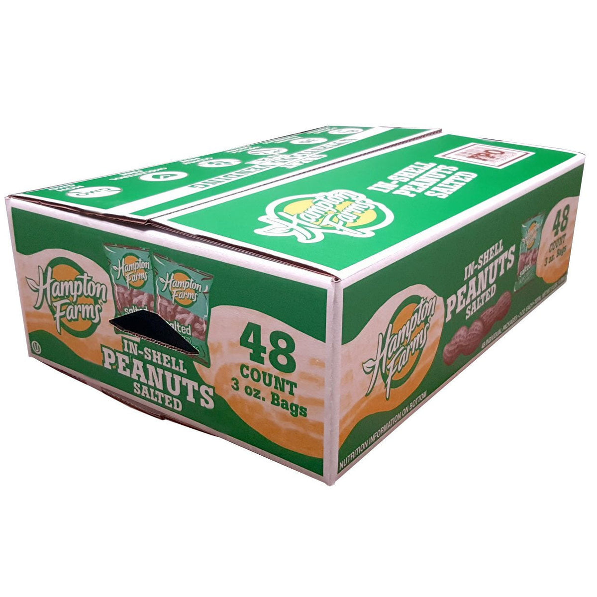 미국직구 Hampton Farms In-Shell 견과 85g 48팩 / Hampton Farms In-Shell Peanuts, 85g, 48 ct. 1