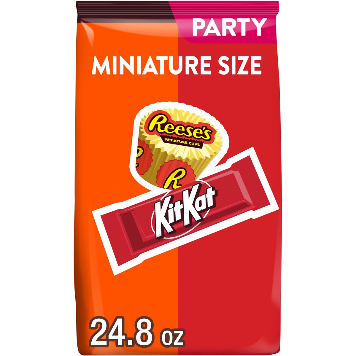 미국직구 Kit Kat & 초콜릿 703g / Kit Kat & Reese's Miniatures Assorted Milk Chocolate Candy Assortment 1