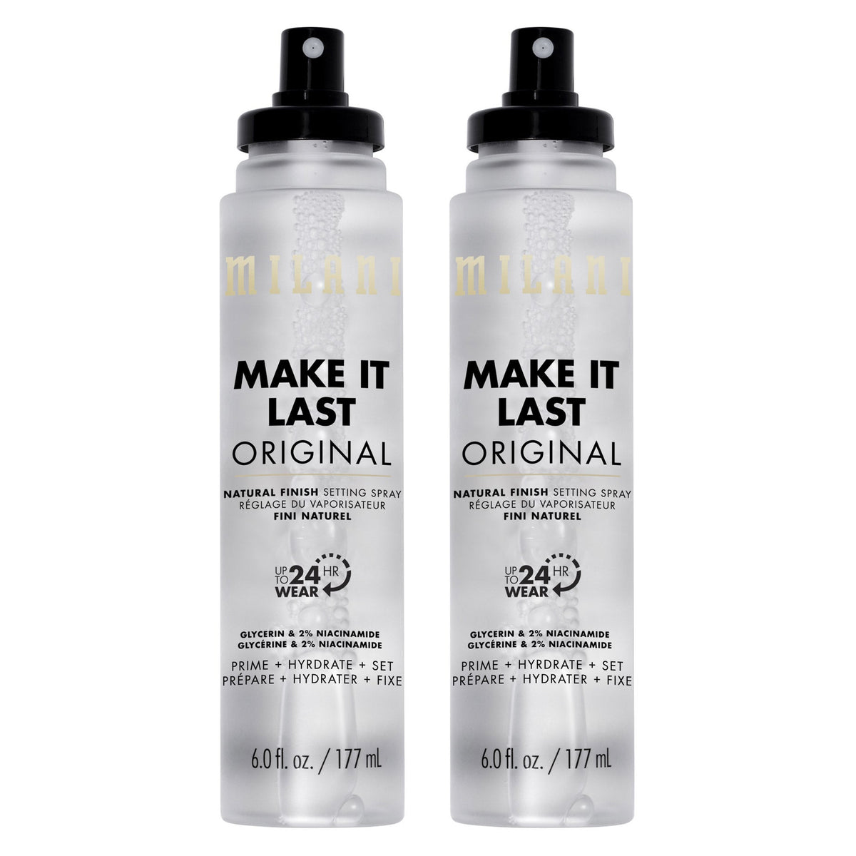 미국직구 밀라니 177ml / Milani Make it Last Original Natural Finish Setting Spray, 177ml, 2-pa 4
