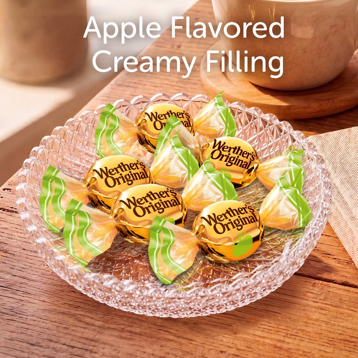 미국직구 Werther's 266g 2팩 / Werther's Original Limited Edition Fall Harvest Caramel Apple Fil 4