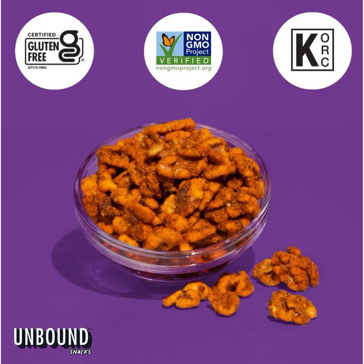 미국직구 Unbound Snacks 견과 113g 5팩 / Unbound Snacks Variety Walnut Sampler, 113g (Pack of 5),  4