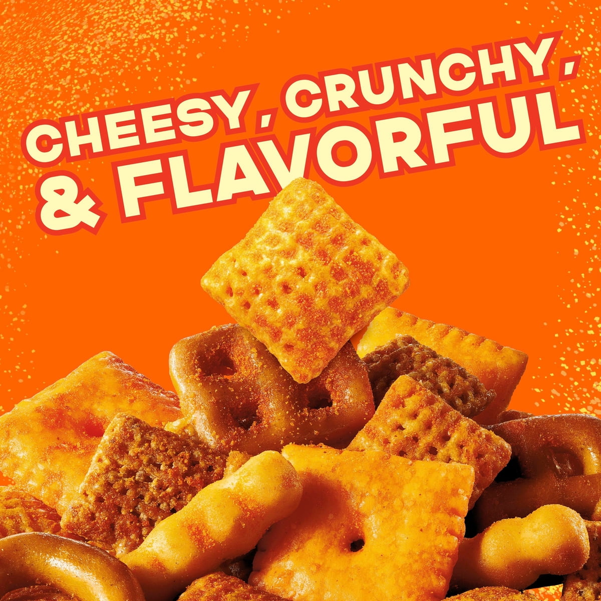 미국직구 567g 4팩 / (4 pack) Chex Mix Cheddar Snack Mix, Salty Snacks Tub, 567g 4