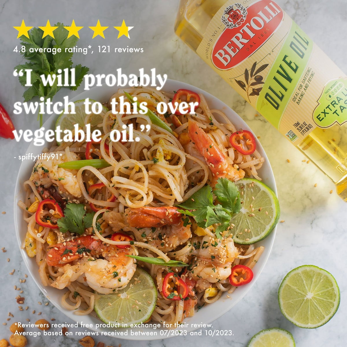 미국직구 Bertolli Extra Light 2.0L / Bertolli Extra Light Olive Oil, 2.0L 5