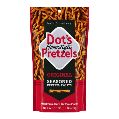 미국직구 닷츠 Homestyle Pretzels Original Seasoned Pretzel Twists, Bag 16 Oz