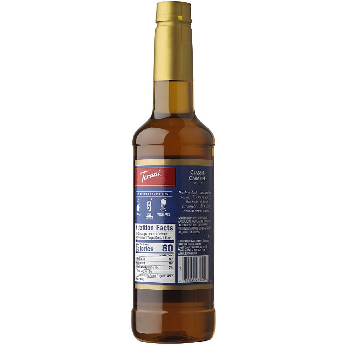미국직구 Torani 751ml / Torani Original Classic Caramel Syrup, 751ml 2