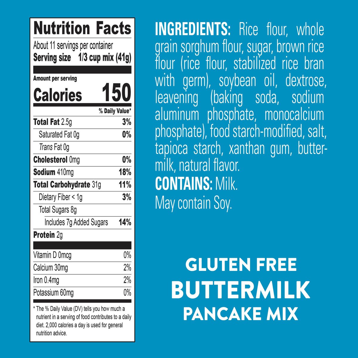 미국직구 Krusteaz Gluten Free 473ml / Krusteaz Gluten Free Buttermilk Pancake Mix, 473ml, 3 pk 2