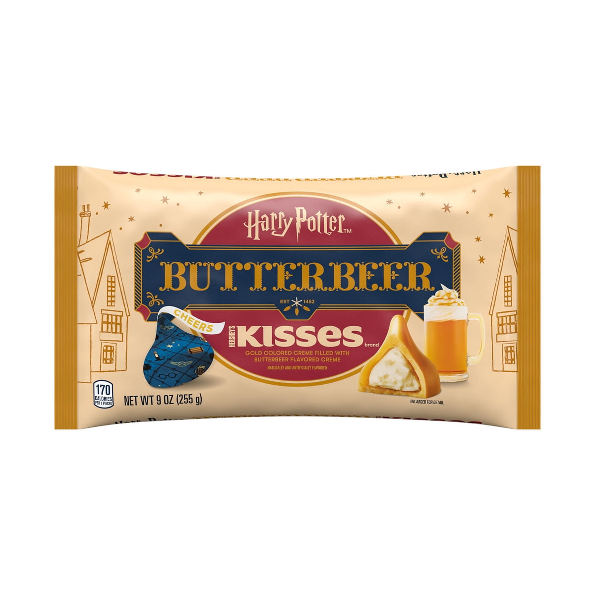 미국직구 HERSHEY'S KISSES Butterbeer 캔디 255g / HERSHEY'S KISSES Butterbeer Flavored, Easter Ca 2