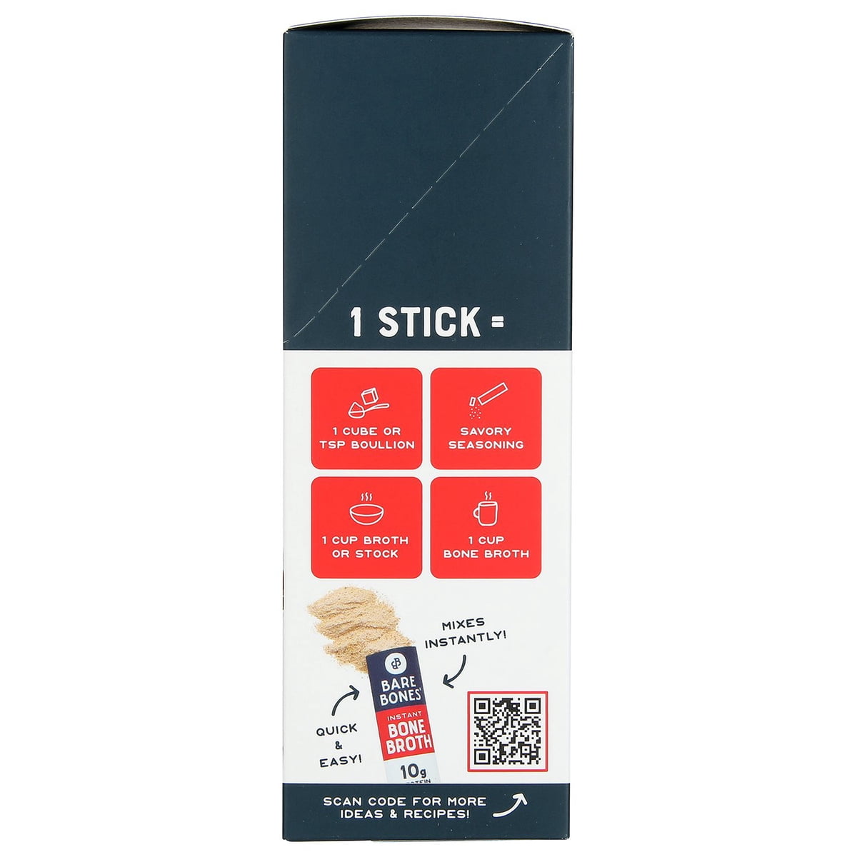 미국직구 Bare Bones Instant 120g 8팩 / Bare Bones Instant Beef Bouillon Bone Broth Sticks, 120g 6