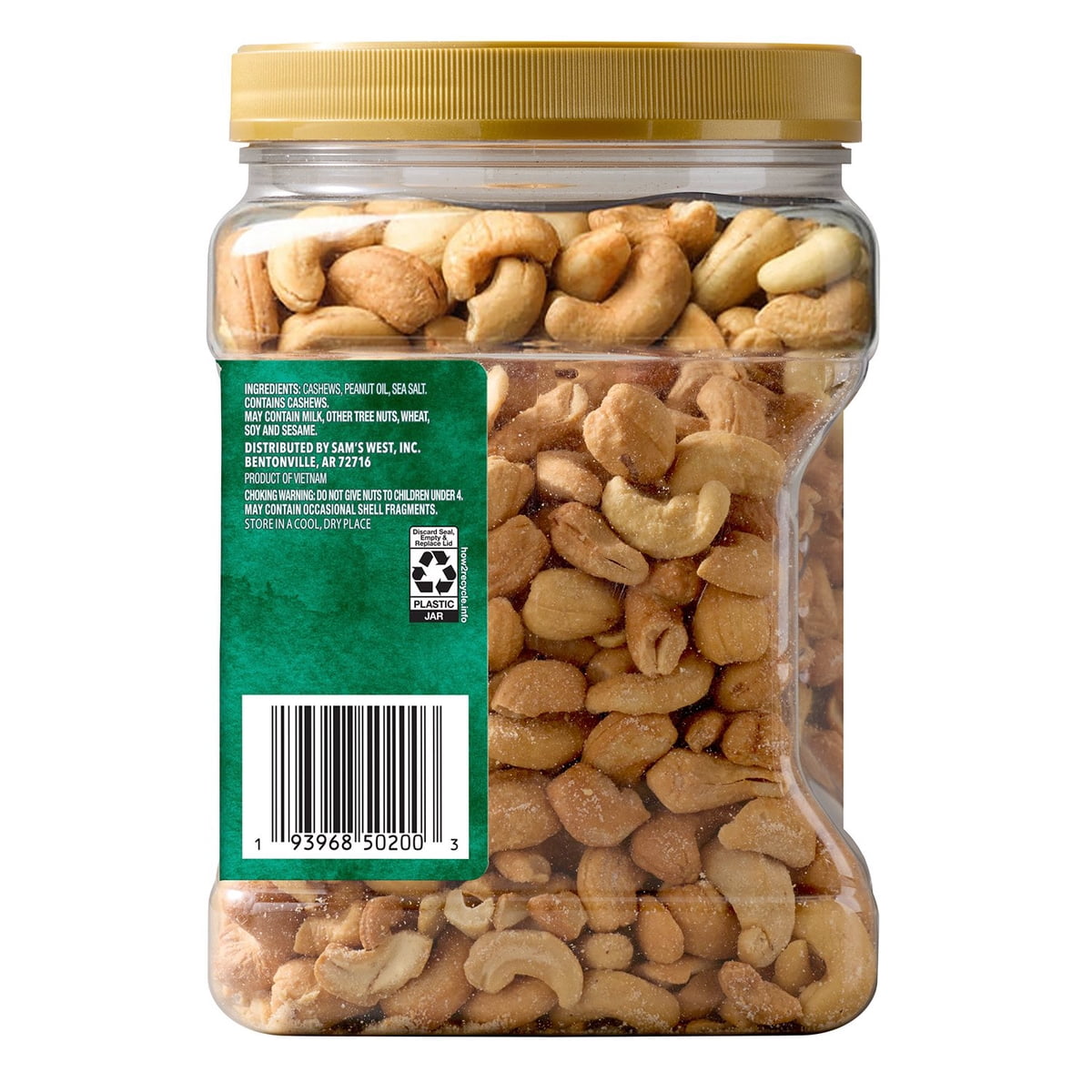 미국직구 멤버스마크 견과 936g / Member's Mark Roasted Whole Cashews with Sea Salt, 936g 5